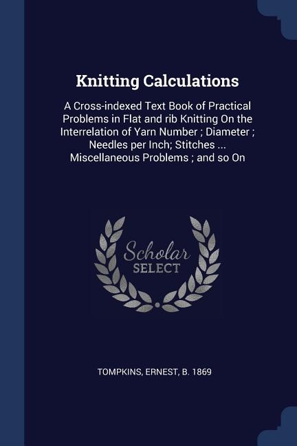 Front cover_Knitting Calculations