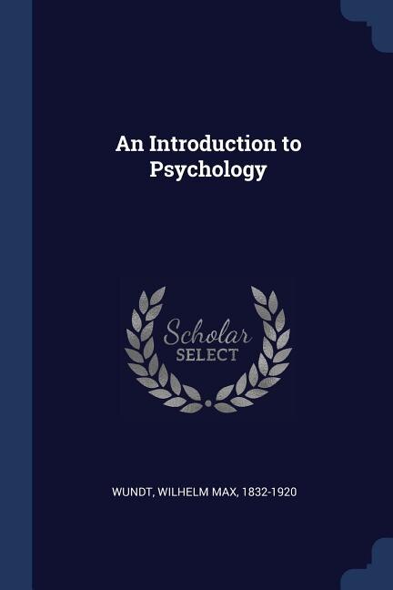 Front cover_An Introduction to Psychology