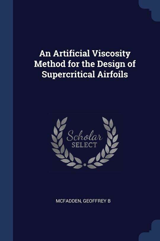 Front cover_An Artificial Viscosity Method for the Design of Supercritical Airfoils