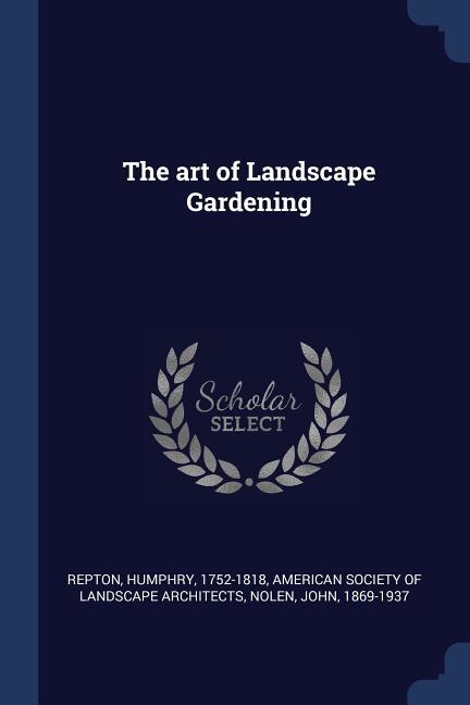 Couverture_The art of Landscape Gardening