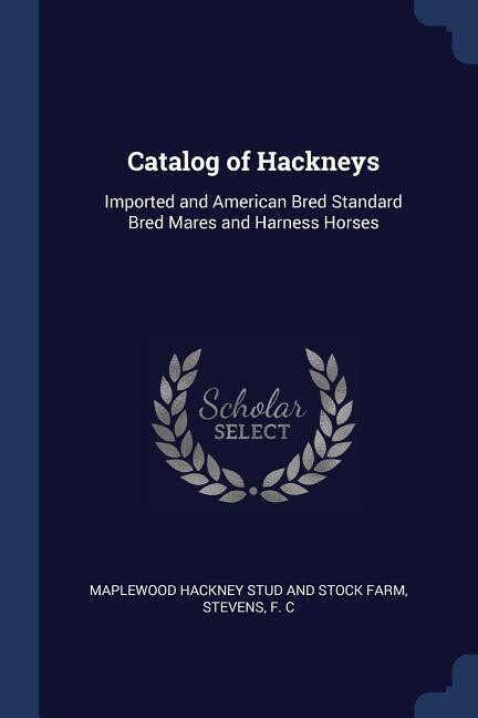 Front cover_Catalog of Hackneys