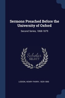 Couverture_Sermons Preached Before the University of Oxford