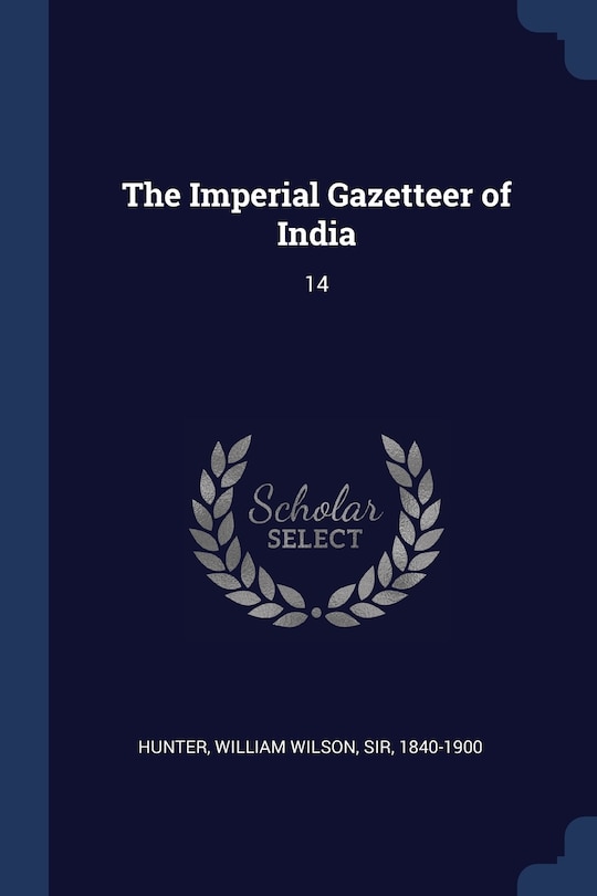 Front cover_The Imperial Gazetteer of India