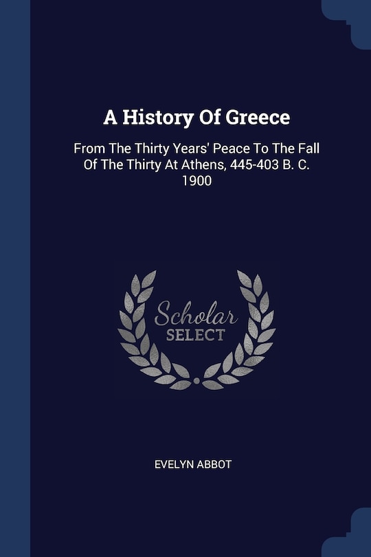 Couverture_A History Of Greece