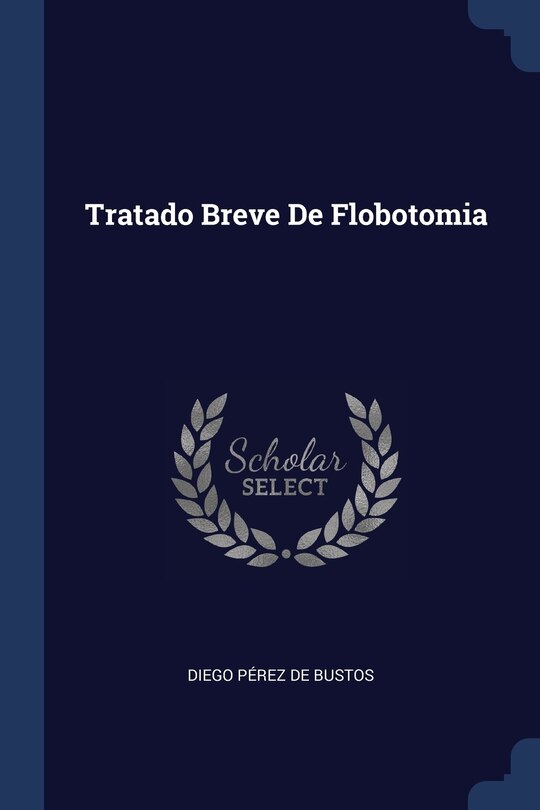 Front cover_Tratado Breve De Flobotomia
