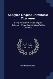 Front cover_Antiquae Linguae Britannicae Thesaurus