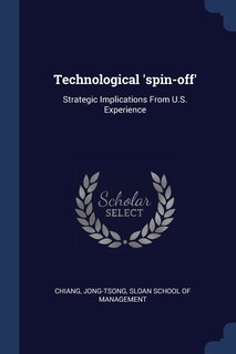 Front cover_Technological 'spin-off'
