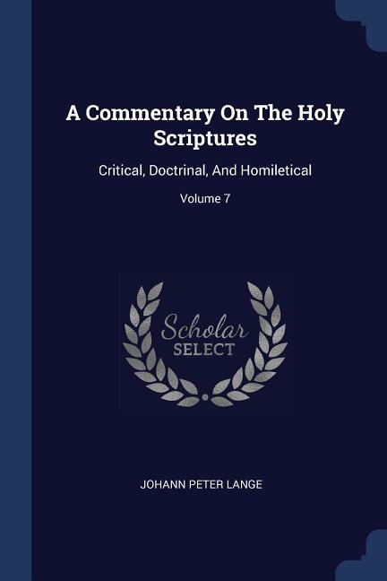 Couverture_A Commentary On The Holy Scriptures