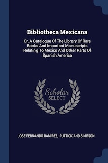 Front cover_Bibliotheca Mexicana