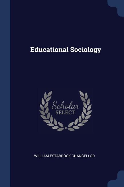 Front cover_Educational Sociology