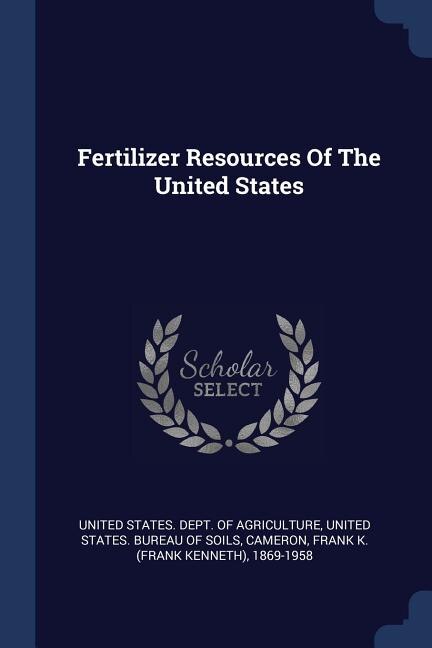 Fertilizer Resources Of The United States