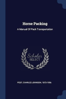 Front cover_Horse Packing