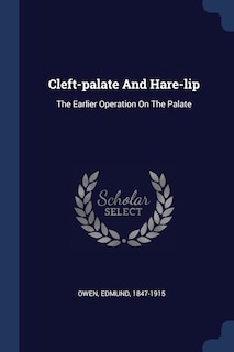 Front cover_Cleft-palate And Hare-lip