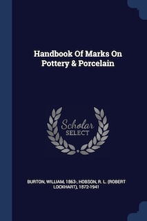 Front cover_Handbook Of Marks On Pottery & Porcelain