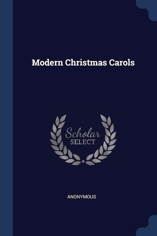 Front cover_Modern Christmas Carols