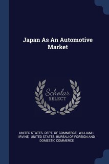 Front cover_Japan As An Automotive Market