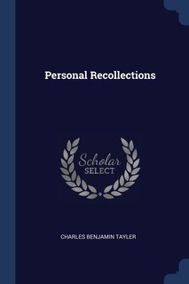 Couverture_Personal Recollections