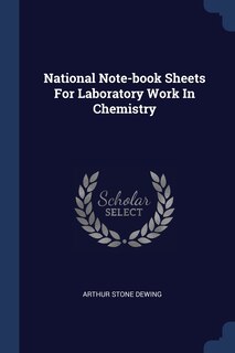 Couverture_National Note-book Sheets For Laboratory Work In Chemistry