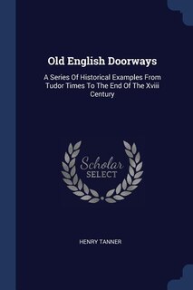 Front cover_Old English Doorways