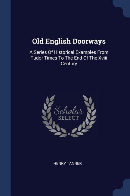 Front cover_Old English Doorways