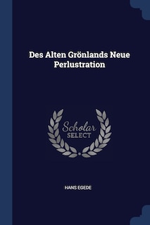 Front cover_Des Alten Grönlands Neue Perlustration