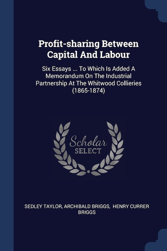 Couverture_Profit-sharing Between Capital And Labour
