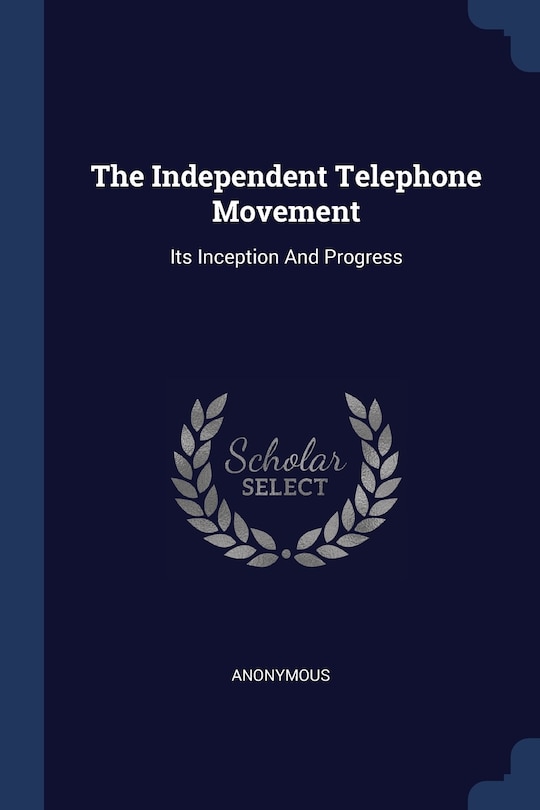 Couverture_The Independent Telephone Movement