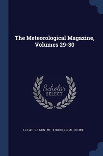 Front cover_The Meteorological Magazine, Volumes 29-30
