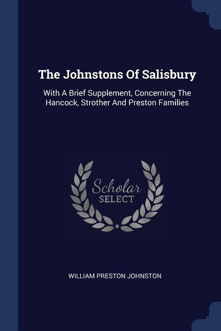 Couverture_The Johnstons Of Salisbury