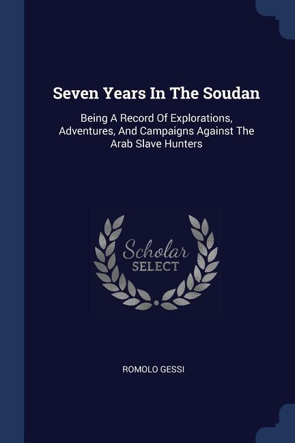 Front cover_Seven Years In The Soudan