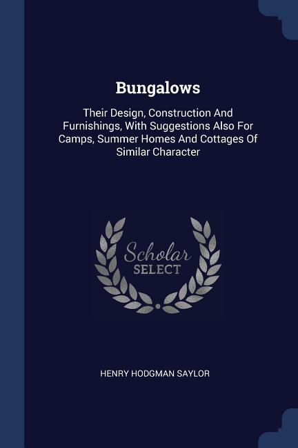 Front cover_Bungalows