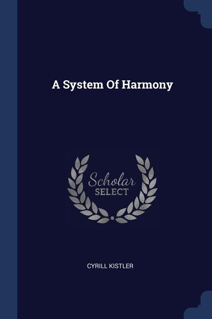 Couverture_A System Of Harmony