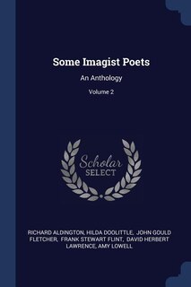 Front cover_Some Imagist Poets
