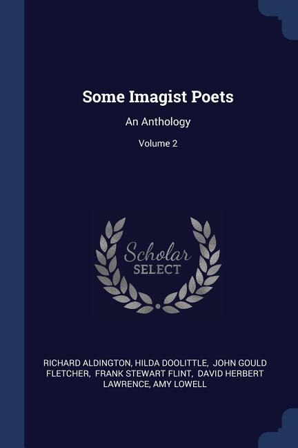 Front cover_Some Imagist Poets