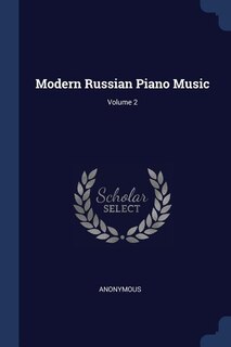 Couverture_Modern Russian Piano Music; Volume 2