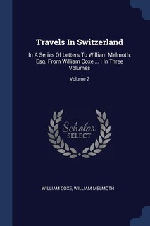 Couverture_Travels In Switzerland