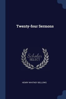 Couverture_Twenty-four Sermons