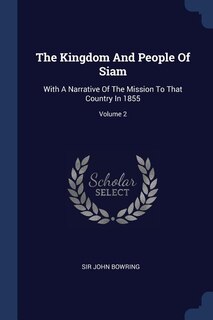 Front cover_The Kingdom And People Of Siam