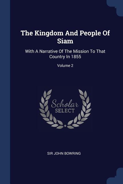 Front cover_The Kingdom And People Of Siam