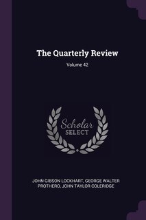 Front cover_The Quarterly Review; Volume 42