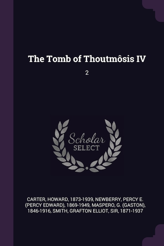 Front cover_The Tomb of Thoutmôsis IV