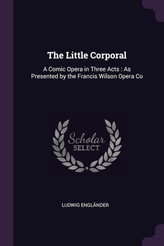 Front cover_The Little Corporal