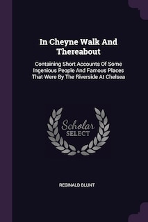 Couverture_In Cheyne Walk And Thereabout