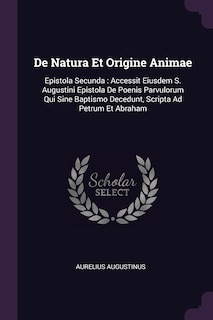 Front cover_De Natura Et Origine Animae