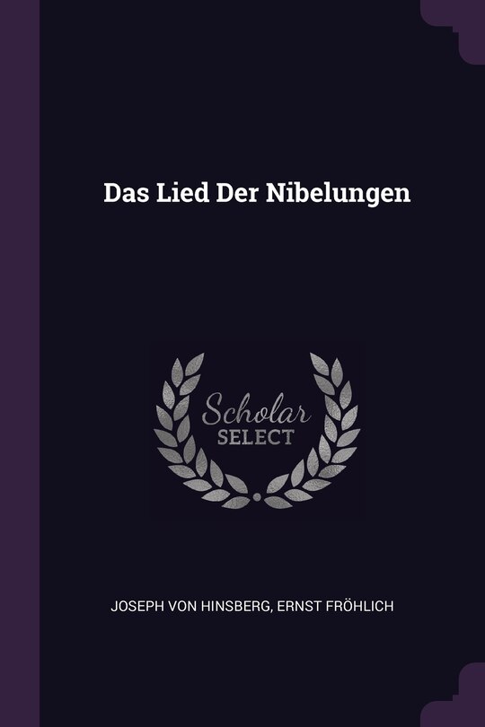 Couverture_Das Lied Der Nibelungen