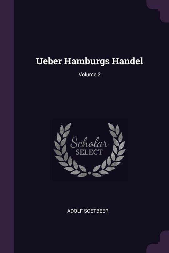 Couverture_Ueber Hamburgs Handel; Volume 2