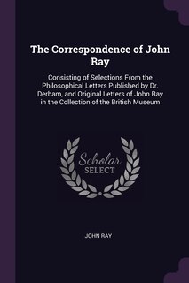 Front cover_The Correspondence of John Ray