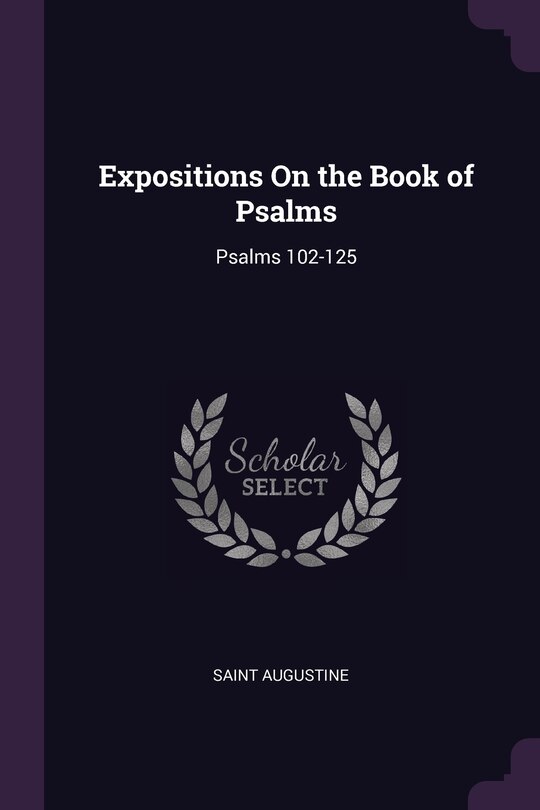Front cover_Expositions On the Book of Psalms