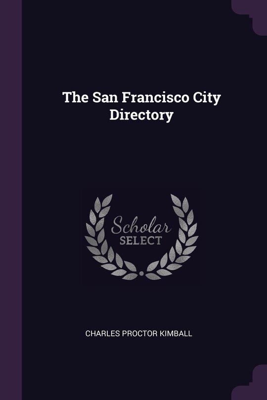 Front cover_The San Francisco City Directory