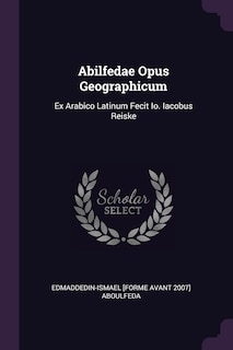 Front cover_Abilfedae Opus Geographicum